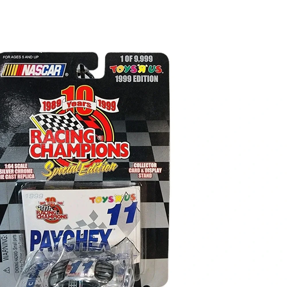 1999 NASCAR Racing Champions Toys R Us Chrome #11 Paychex Brett Bodine NIP